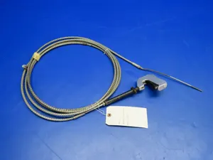Learjet 25 Airplane Drag Chute Handle and Cable P/N 27340-5 Man Cave (0520-115)
